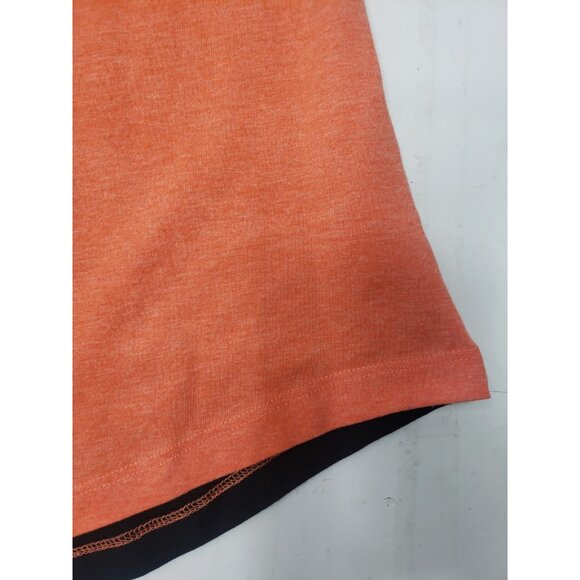 Harley Davidson Motorcycles Rhinestone Tank Top Black Orange Gray Size L - Picture 2 of 10